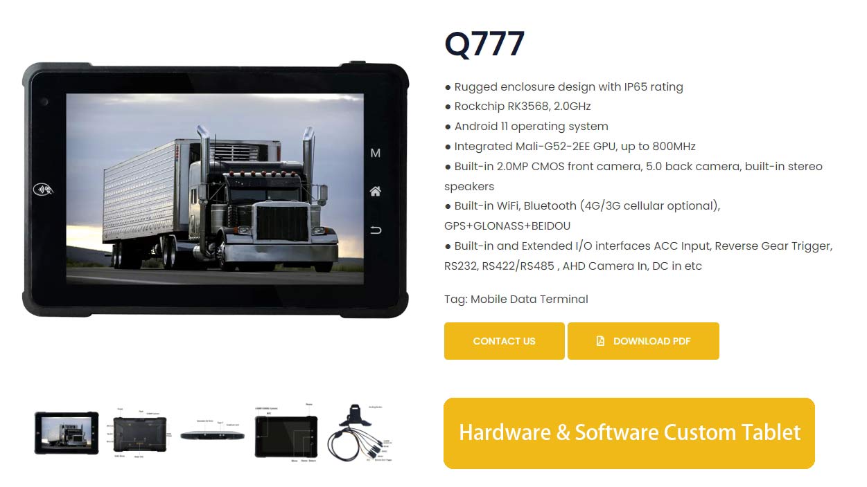 How to choose rugged tablet for fleet management?